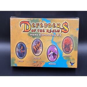 Defenders Of The Realm Hero Expansion 3 Thief Feline Seeker Shaman Eagle Games